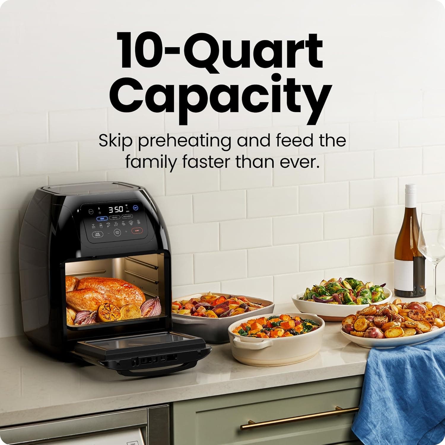 Chefman Multifunctional Digital Air Fryer - image 4