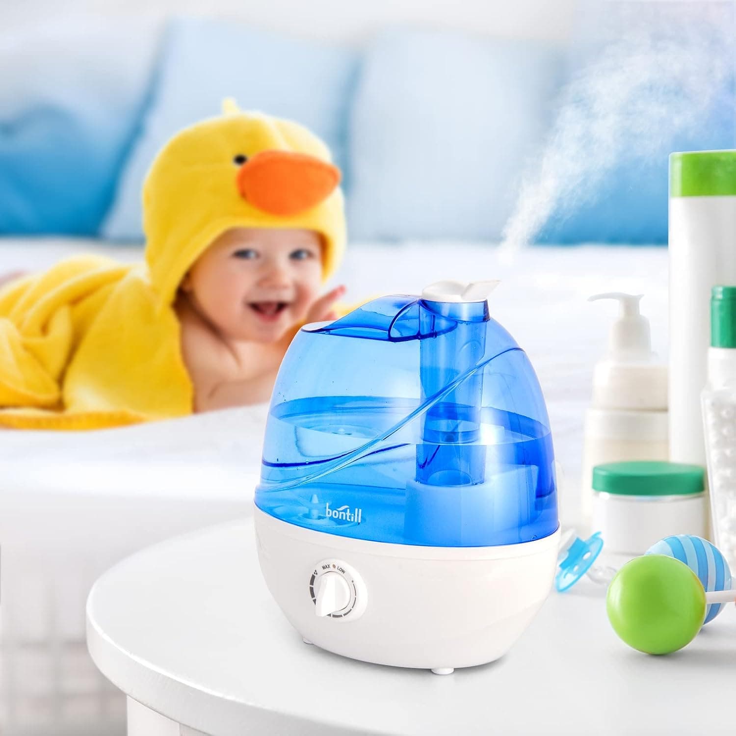 bontill 2.5L Cool Mist Humidifier for Bedroom and Nursery - image 3
