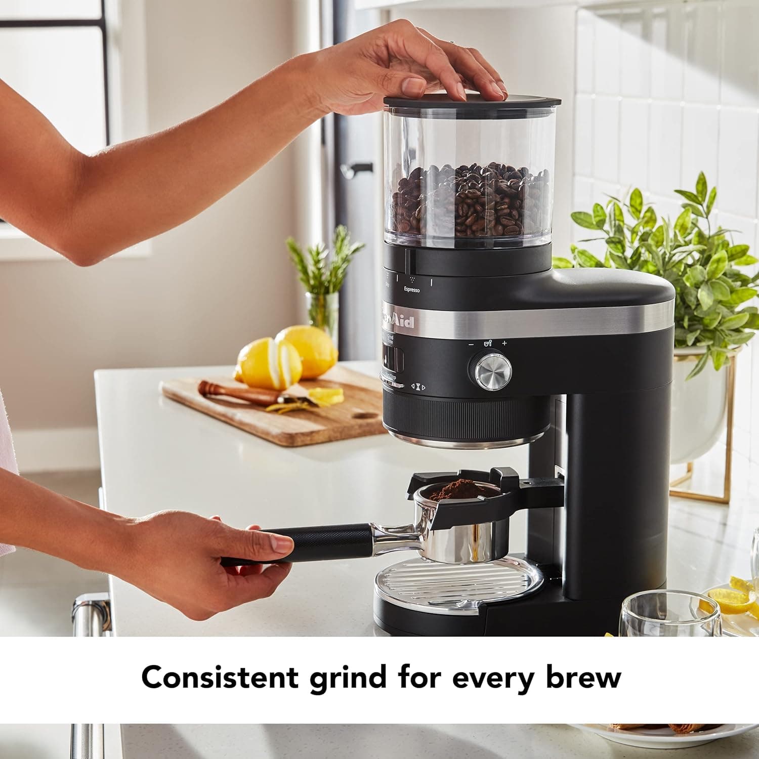 KitchenAid Burr Coffee Grinder - Precision Grinding Made Easy - image 3