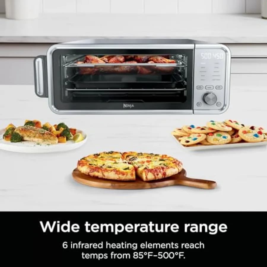 10-in-1 Digital Air Fry Oven - Stainless Steel - image 3