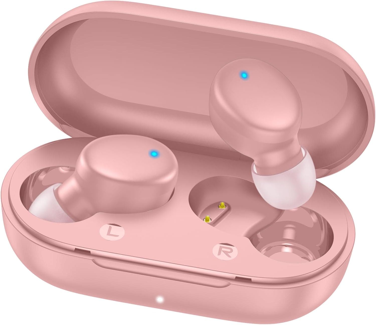 MOZOTER S8 Mini Wireless Bluetooth Earbuds with Charging Case