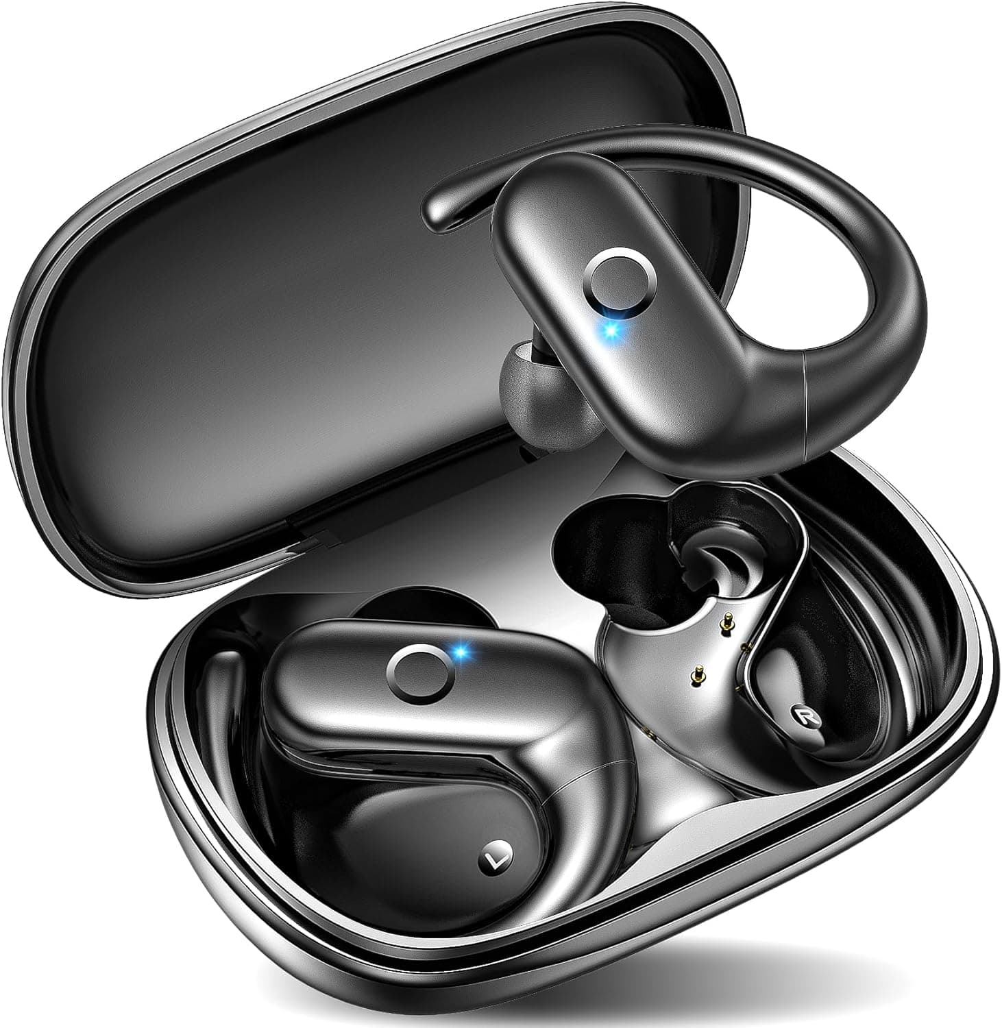 kurdene Bluetooth Sport Earbuds with Over-Ear Hooks