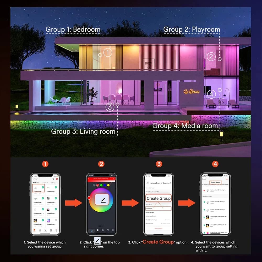 Tuya Smart E14 ZigBee Candle Light Bulb - image 5