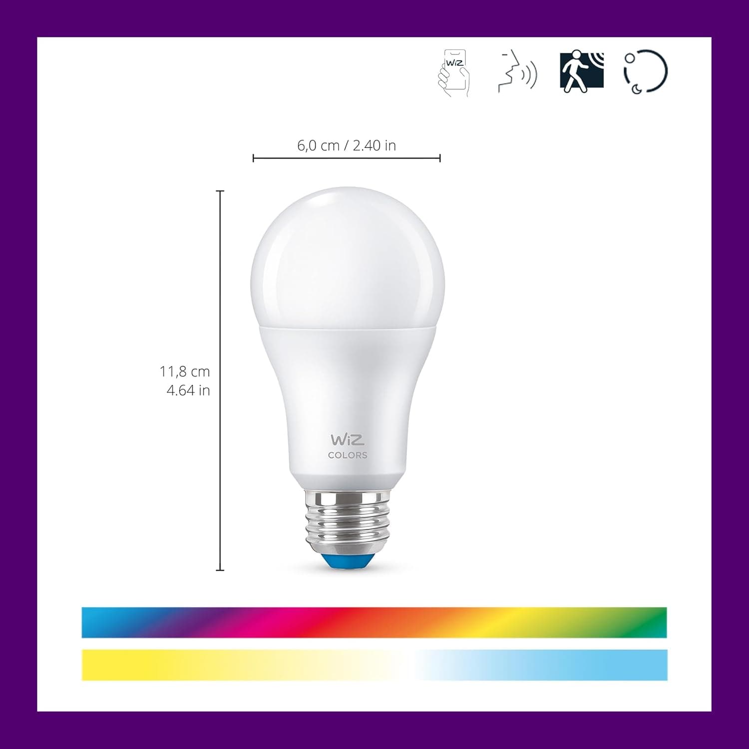 WiZ Connected LED Smart Light Bulbs - image 2