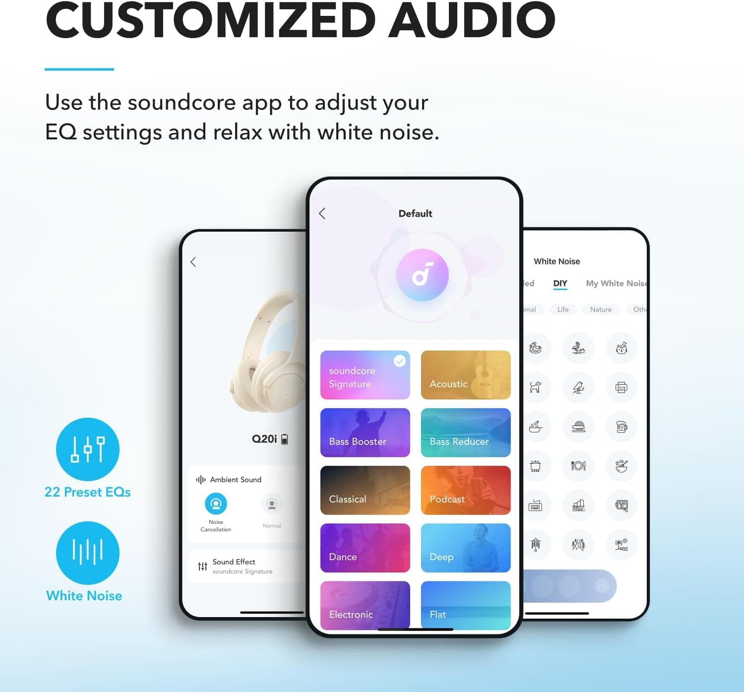 Soundcore by Anker Q20i Wireless Over-Ear Headphones - image 4