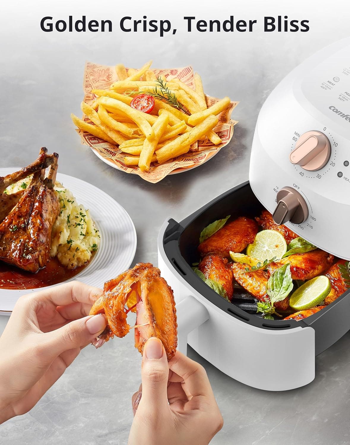 COMFEE' Compact 2.1 Quart Air Fryer - image 4