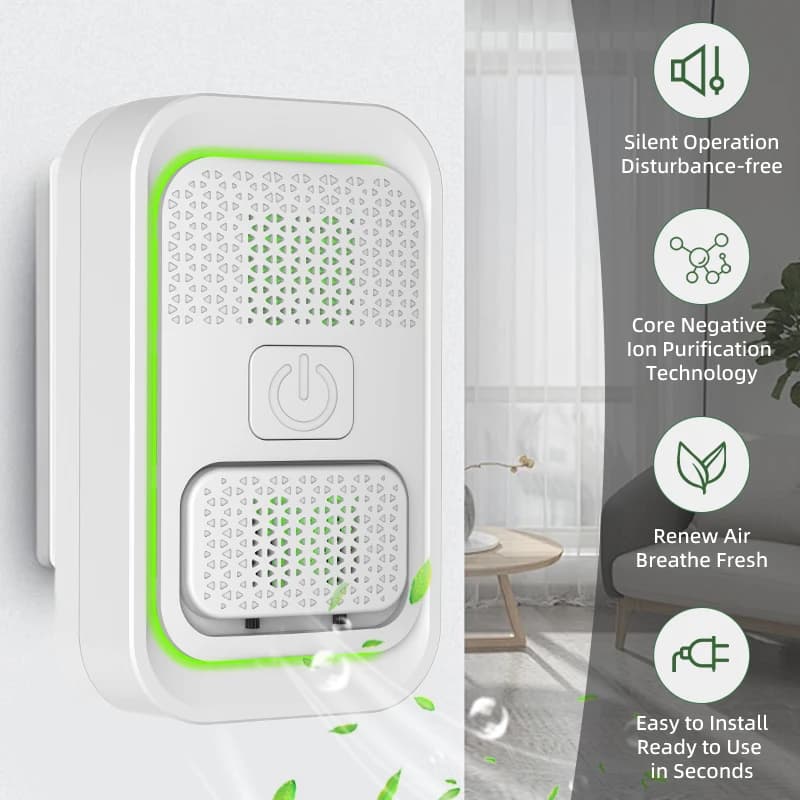 Mini Anion Air Purifier - Negative Ion Generator