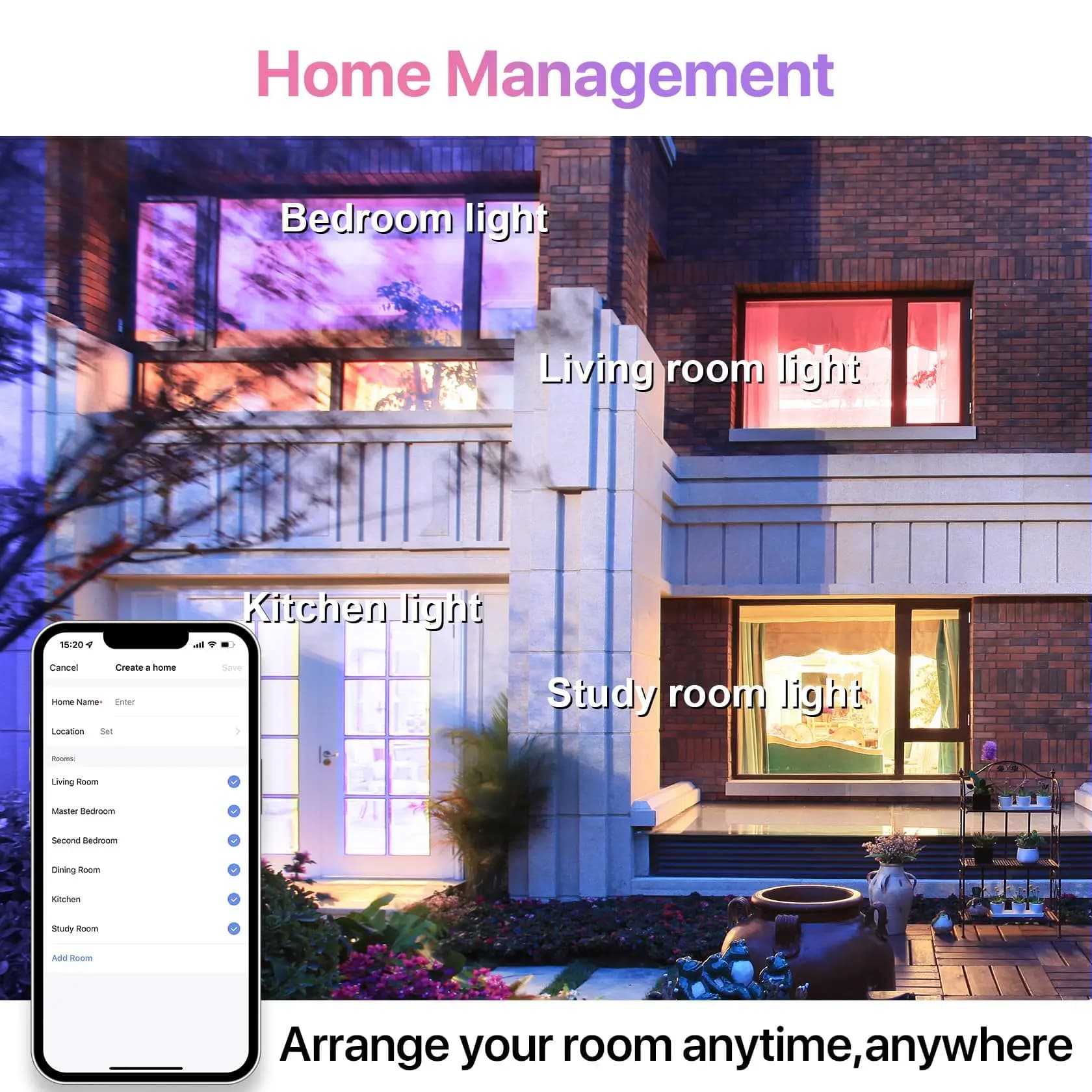 Smart Light Bulbs WiFi & Bluetooth E12 4-Pack - image 5