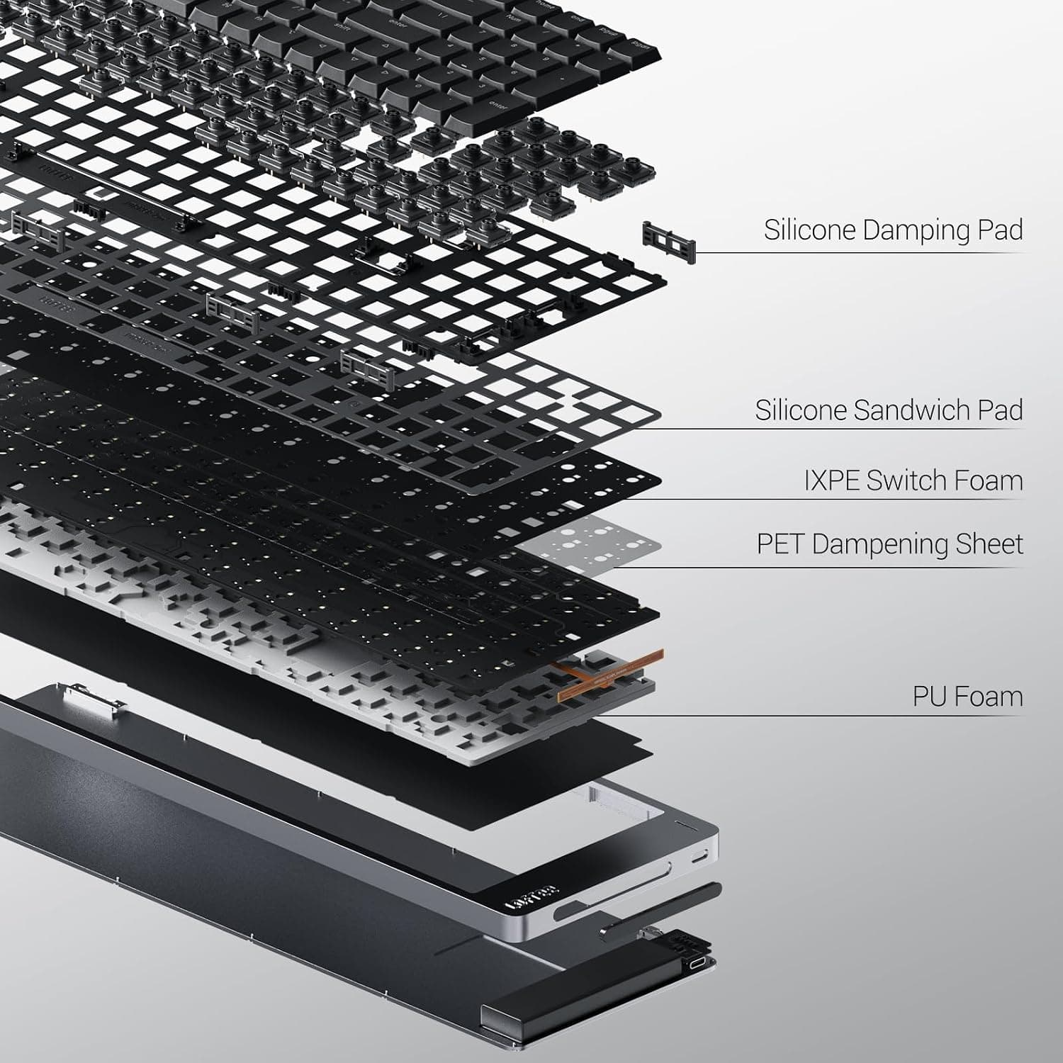 LOFREE Flow2 Low-Profile Wireless Mechanical Keyboard - image 4