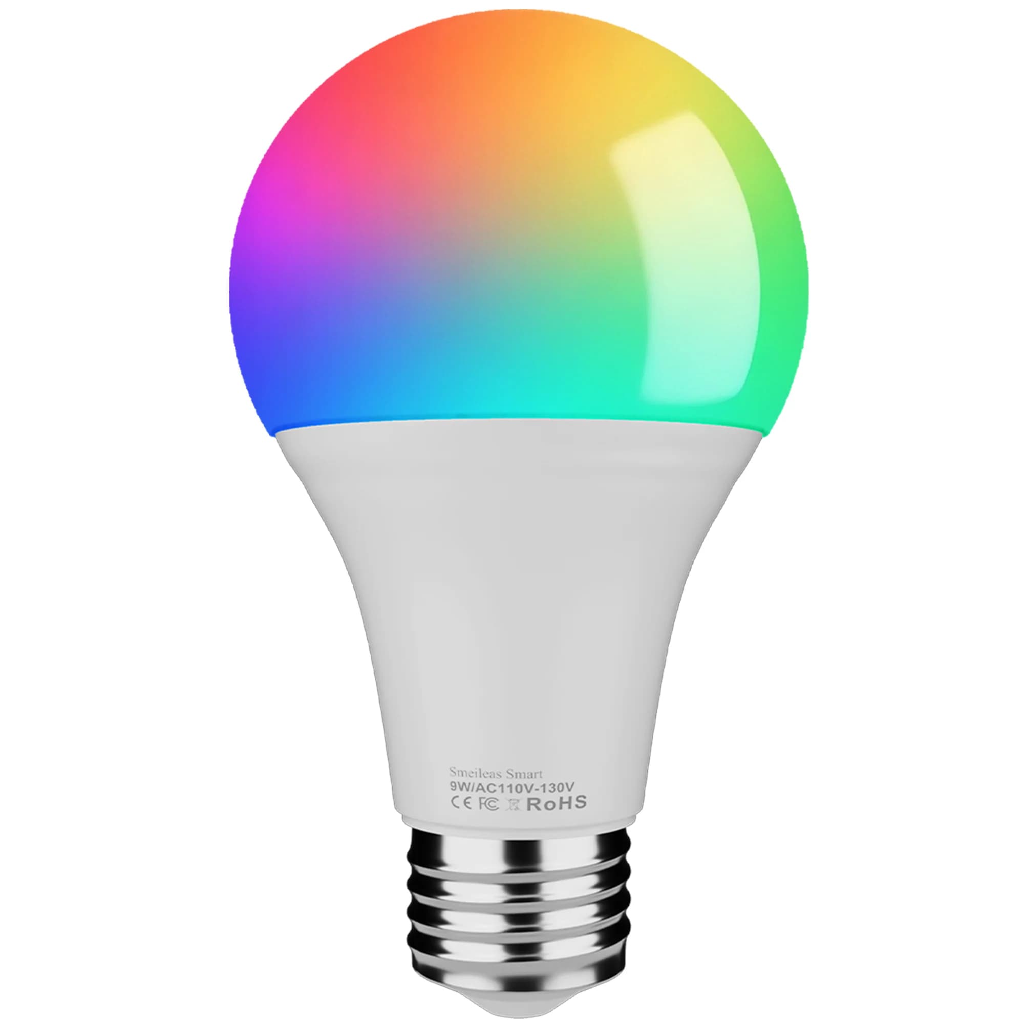 Smart RGBCW LED Bulbs, 4pcs - image 2