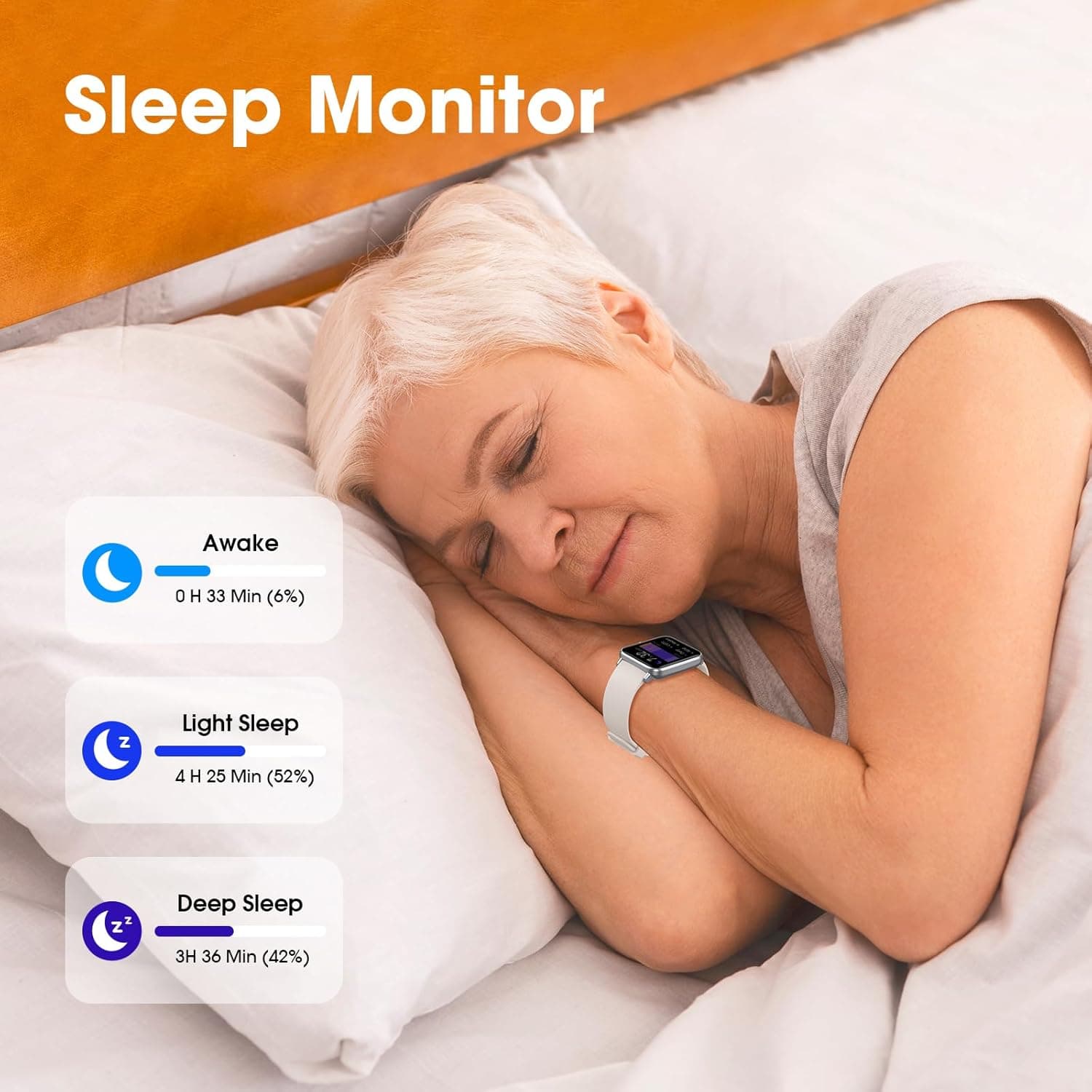 Pautios Standalone Pedometer and Fitness Tracker Watch - image 4
