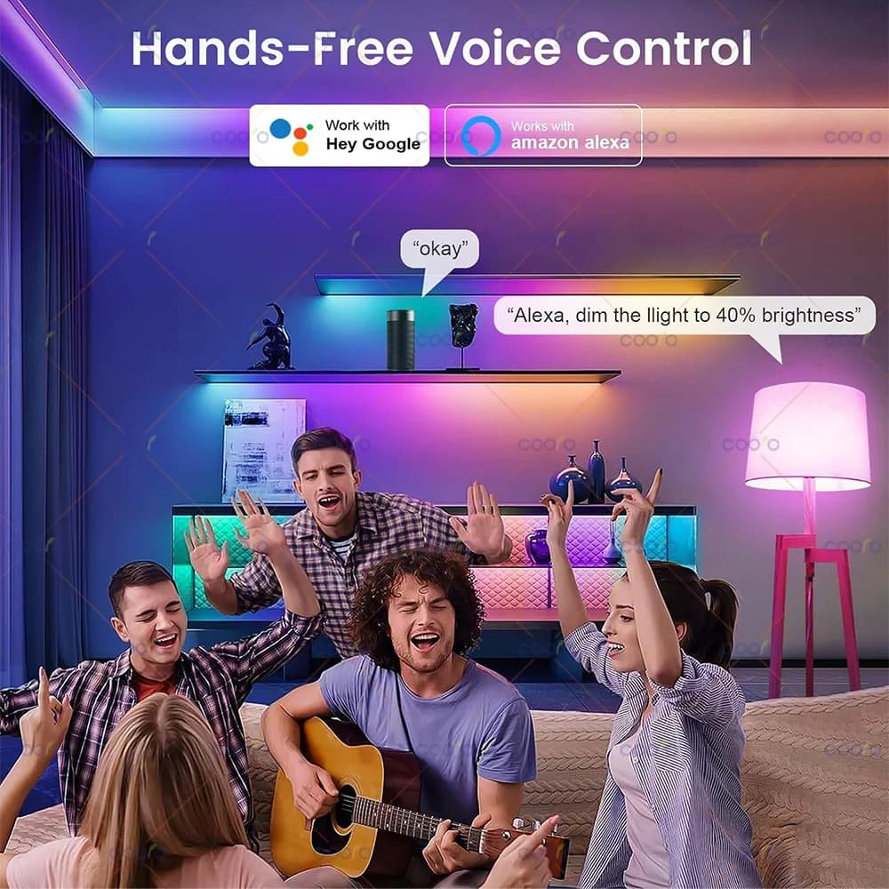 Tuya E14 Candle Lamp Smart Bulb for Alexa - image 4