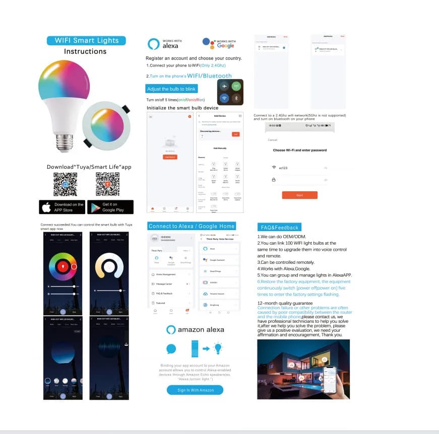 Tuya Smart Light Bulbs E27 LED Lamp - image 3
