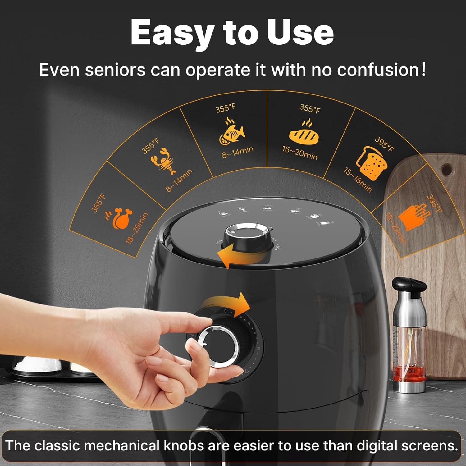 FZGhome 2.1-Quart Compact Air Fryer - image 4