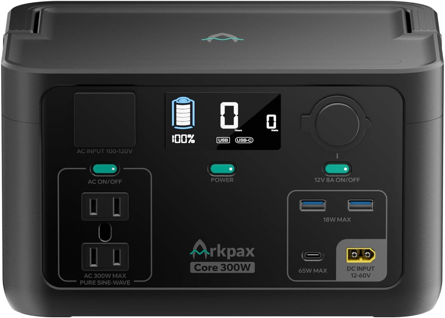 Arkpax 300W LiFePO4 Portable Power Station