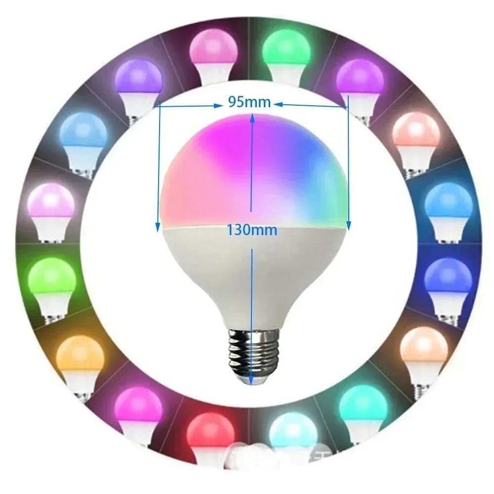 Melery G95 Wifi Smart E27 LED Light Bulb - image 3