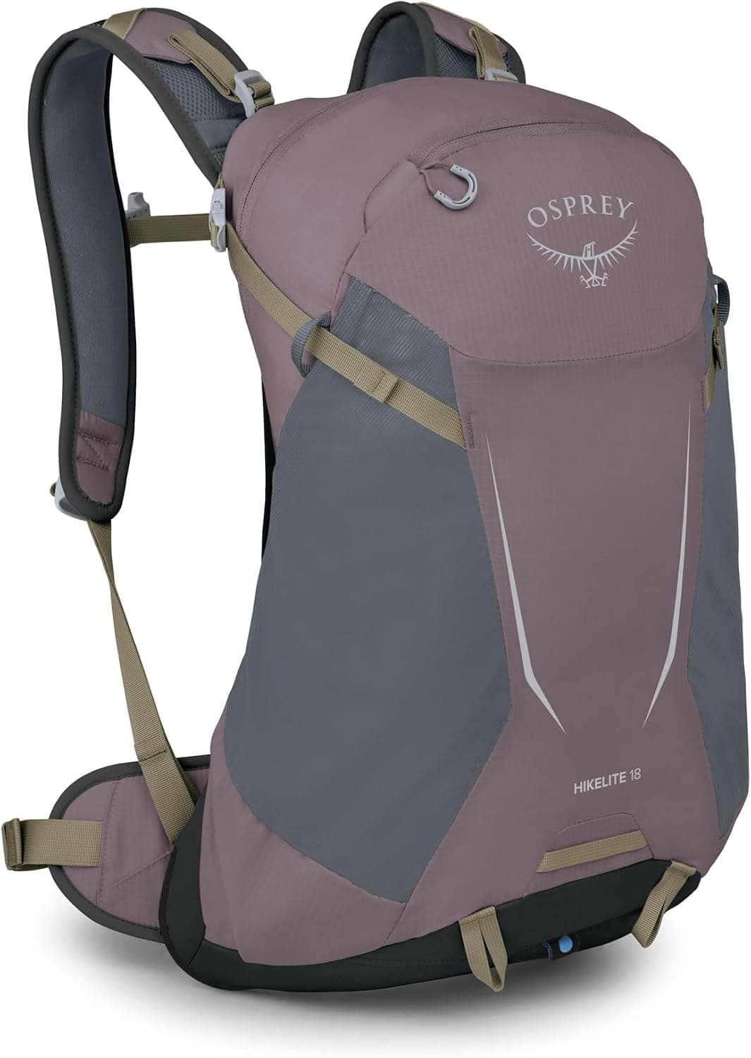 Osprey Hikelite 18L hiking backpack with rain cover