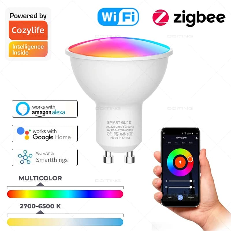 GU10 Zigbee Smart LED Bulbs