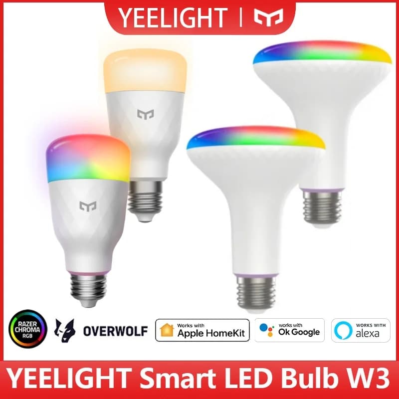 Yeelight Smart LED W3 Bulb E26 WiFi Connect Smart Light