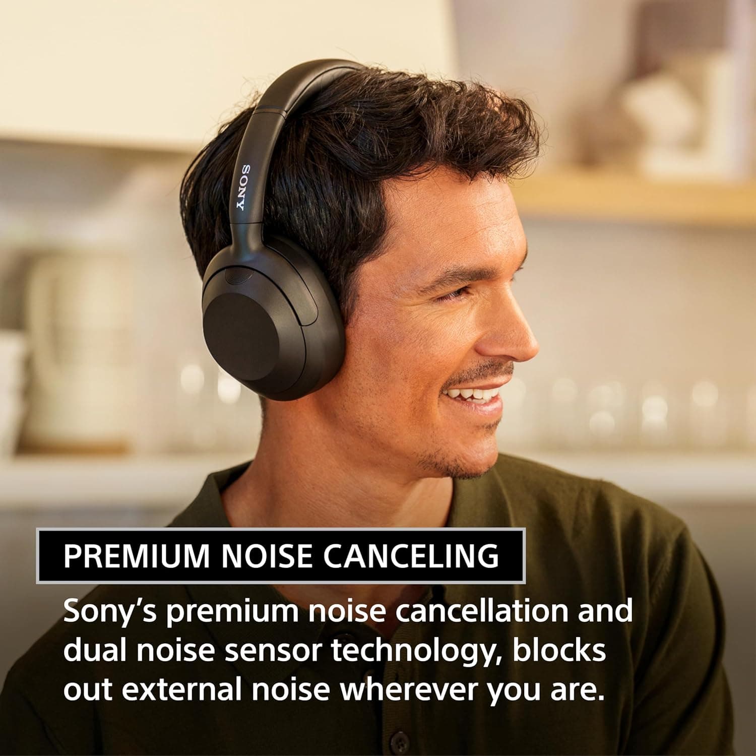 Sony ULT WEAR Over-Ear Noise Canceling Headphones - image 2