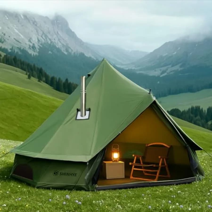 Canvas Bell Yurt Tent – Luxury Family Tent