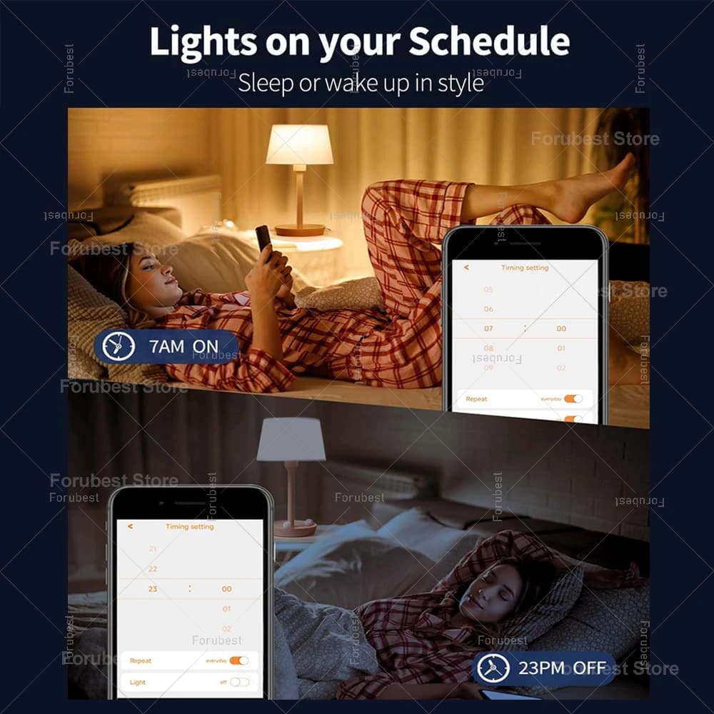 Tuya Smart LED Light Bulb E27 RGB 15W 20W - image 4