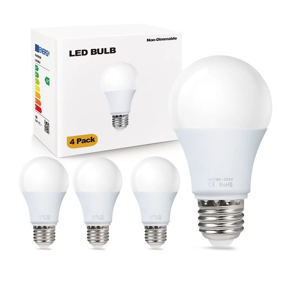 4PACK LED Light Bulbs E27 Spotlights