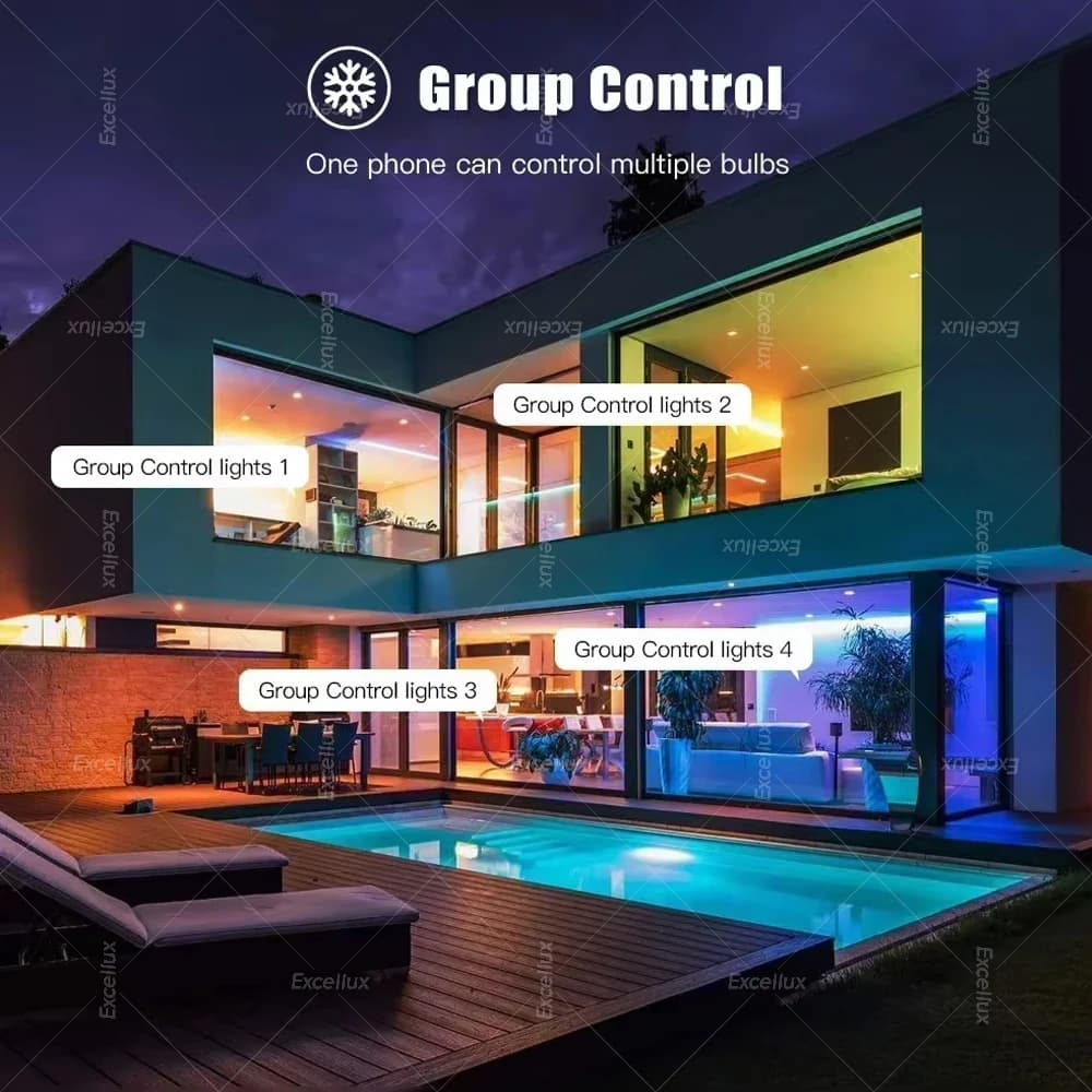 Smart GU10 WiFi LED Bulb - RGBCW App Control - image 3