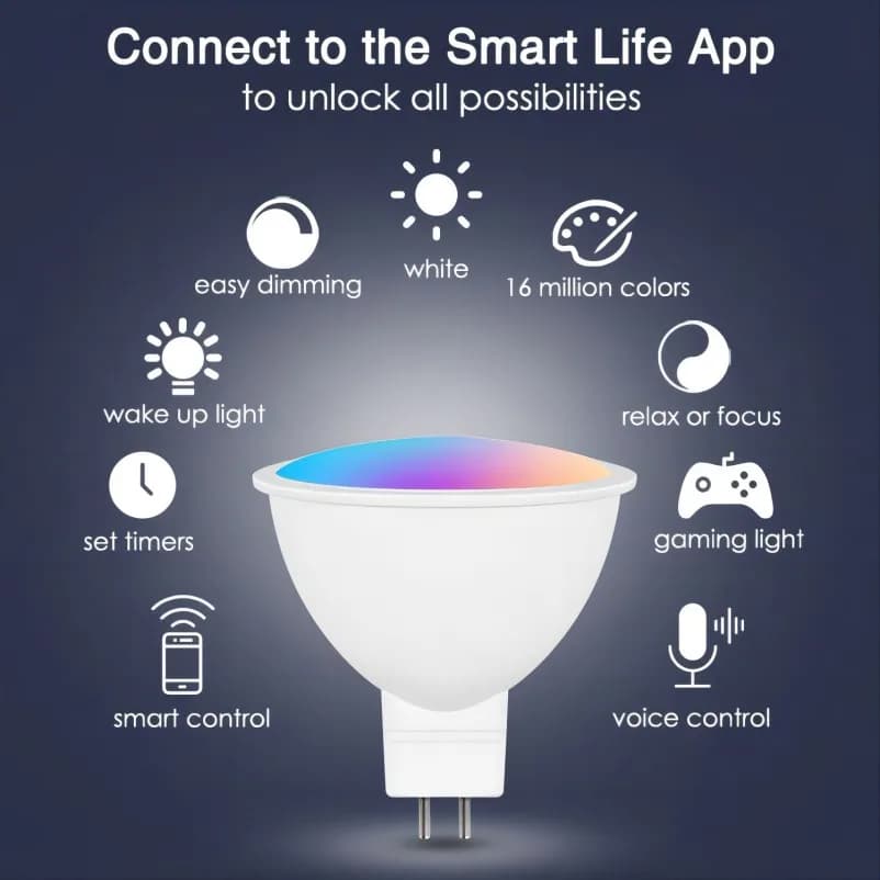 Suidhome Smart LED Bulb Mini Spotlight - image 3