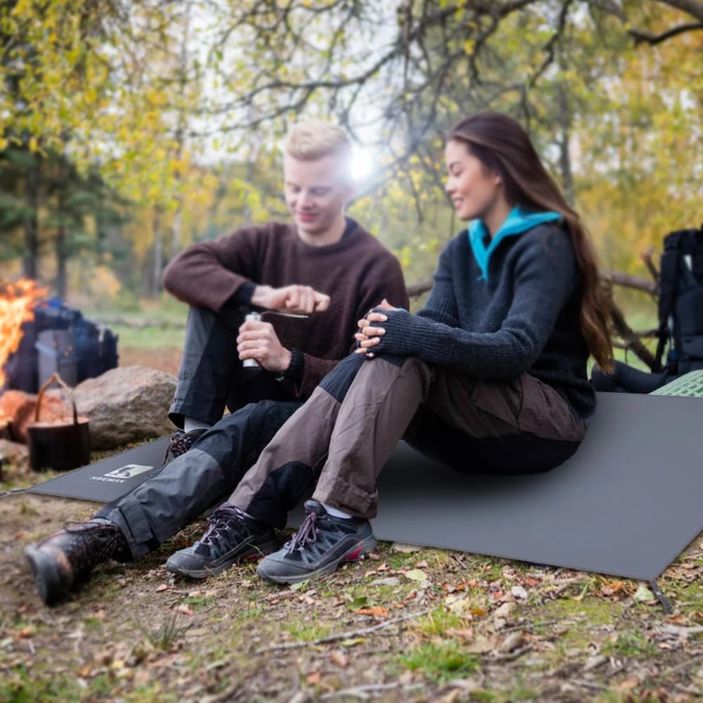 Heavy Duty Waterproof Camping Tarp - Oxford Ground Sheet