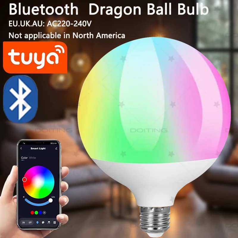 Tuya Bluetooth Smart Dragon Ball LED Bulb