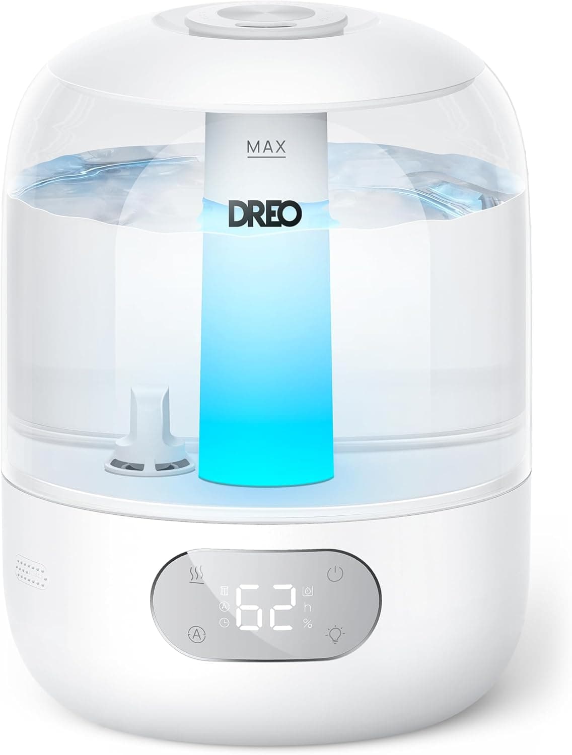 DREO 3L Top Fill Ultrasonic Cool Mist Humidifier with Night Light