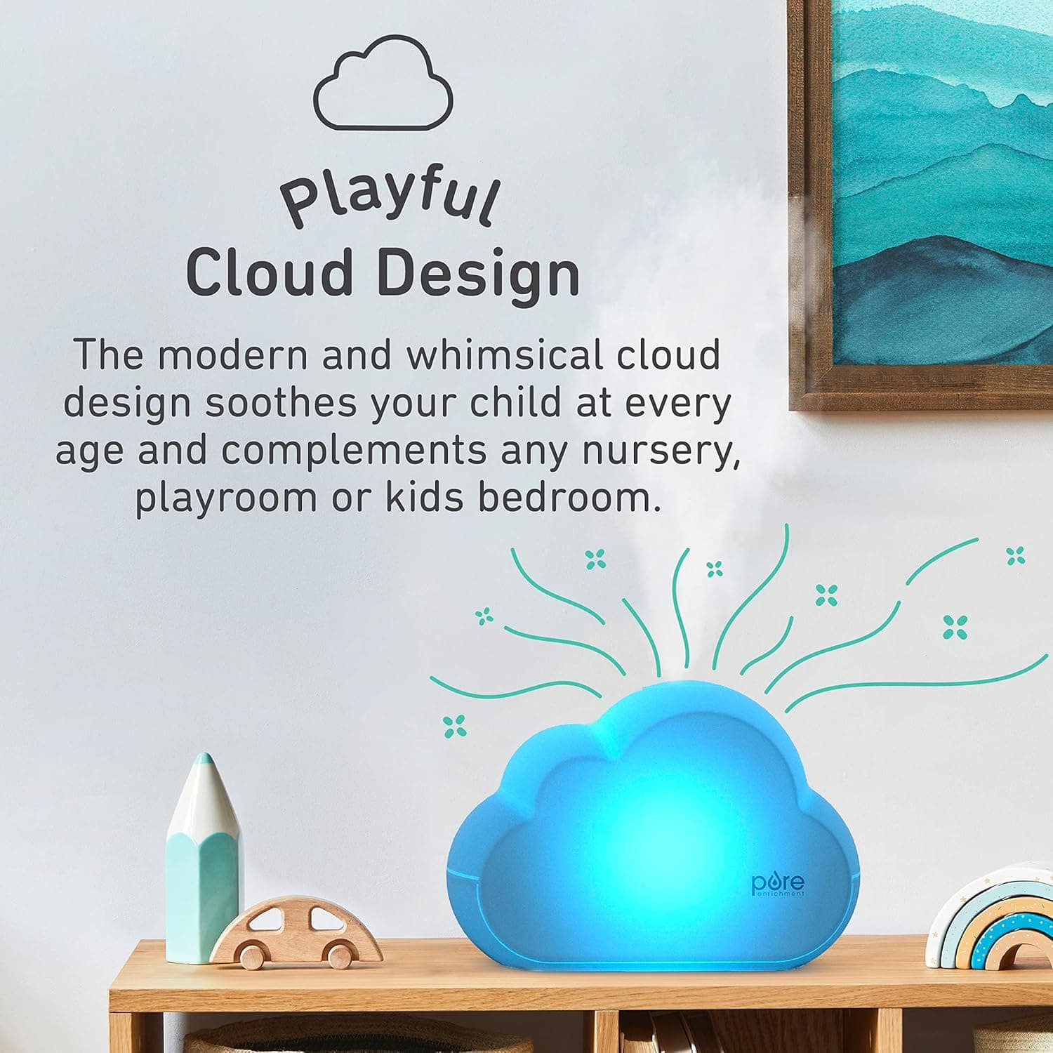 Pure Enrichment PureBaby Cloud Cool Mist Humidifier - image 5