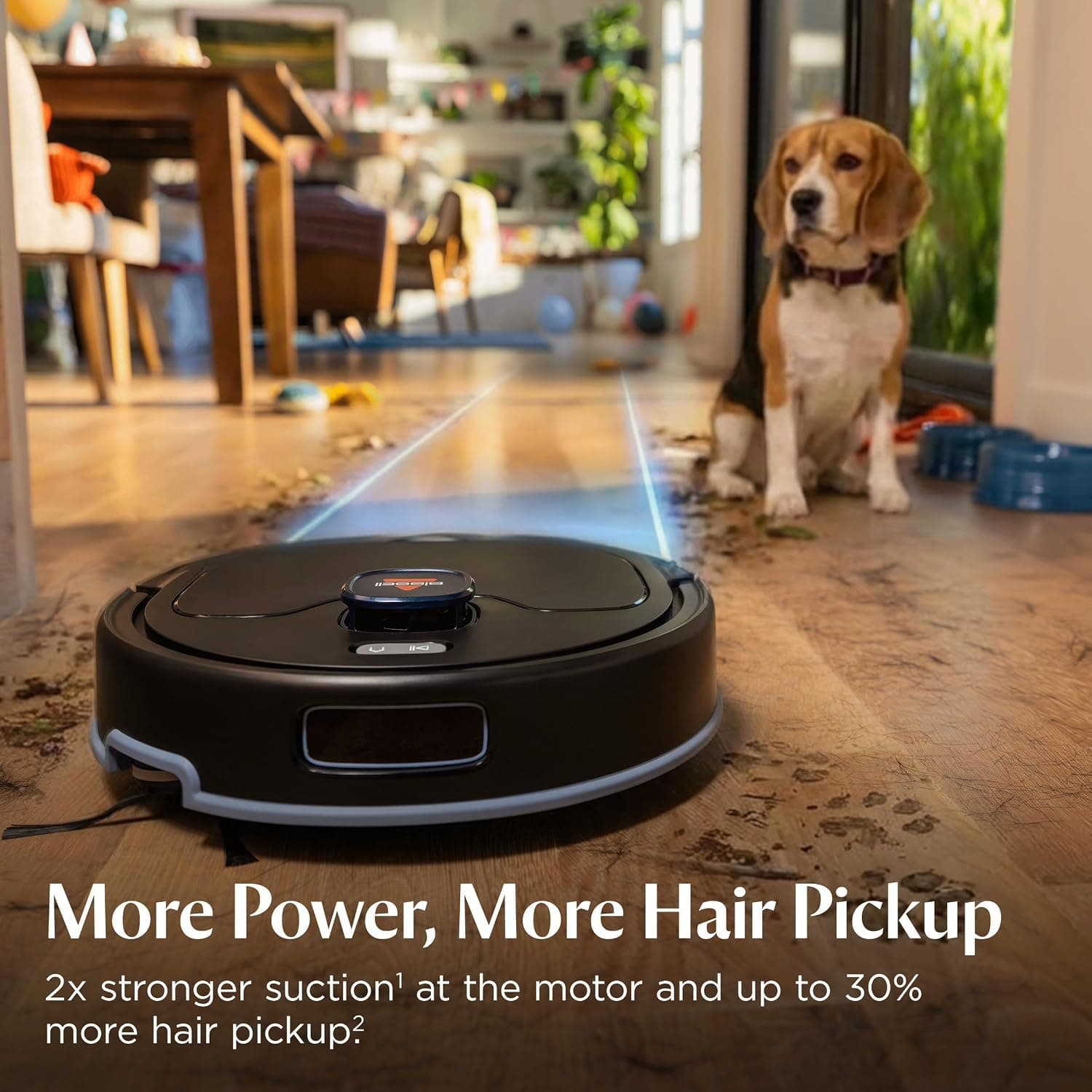 Bissell FlexClean FurForce robot vacuum and mop with LiDAR - image 2