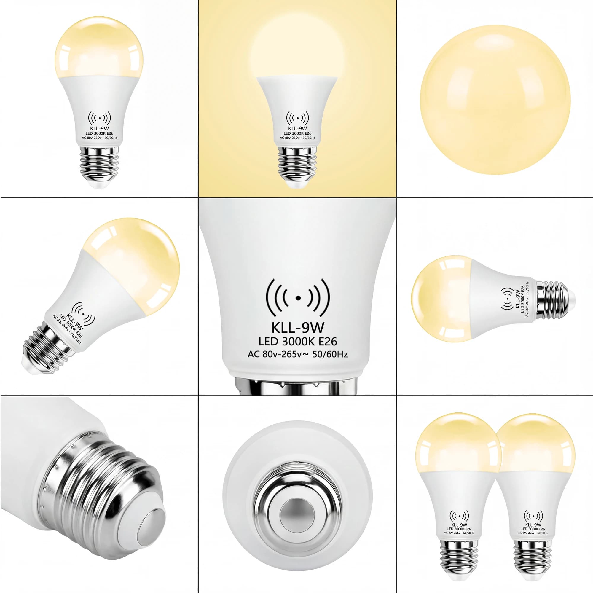 Motion Sensor Light Bulbs - Smart Lamp - image 3