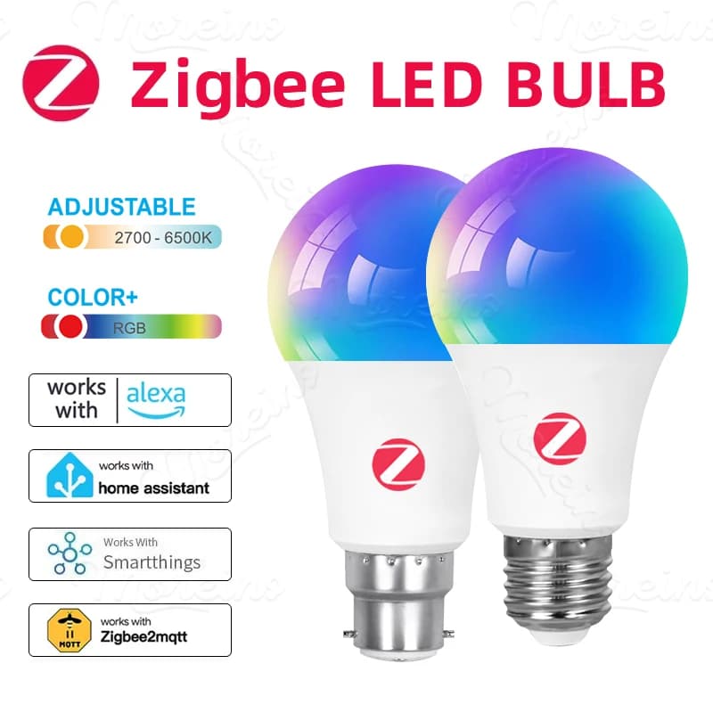 Smart LED Bulb E27/B22 for Alexa and Google Home