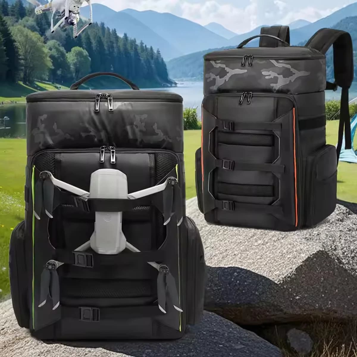 Outdoor Mountaineering Backpack - Large Capacity Waterproof